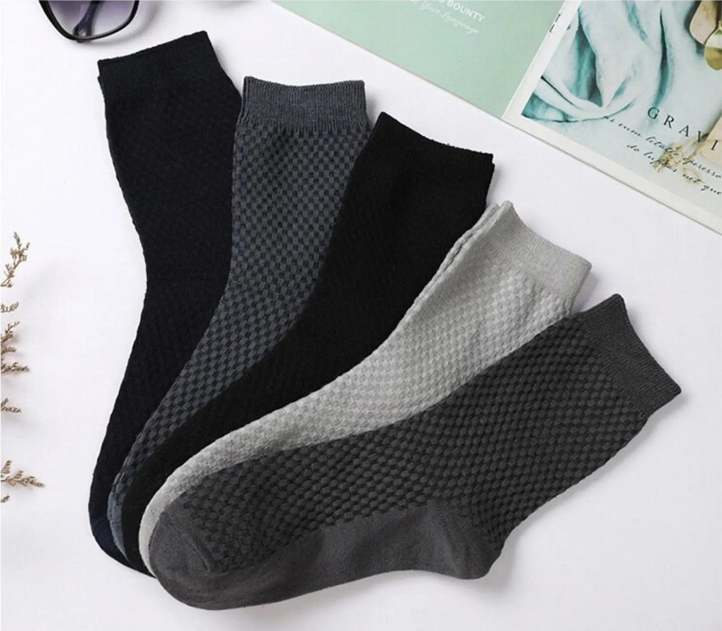 Pandasocks Bambus-Tennis Socken unisex aus nachhaltigem Bambus