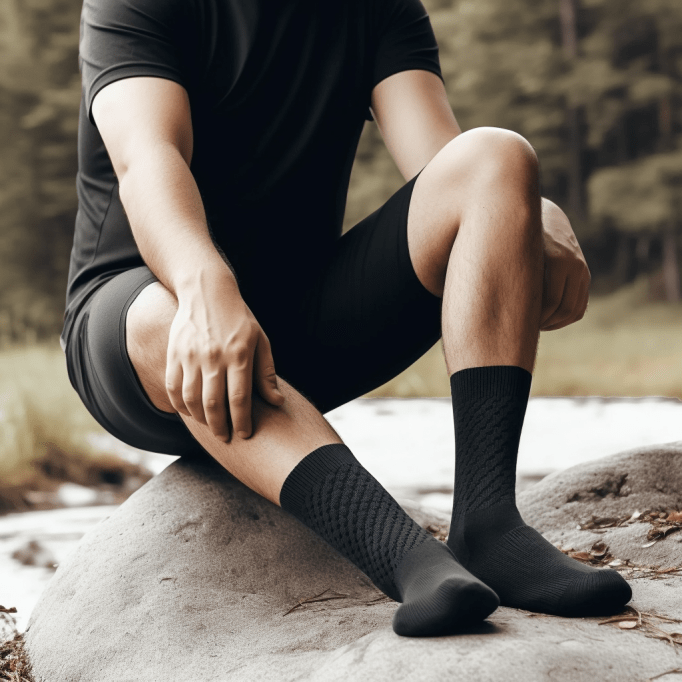 Pandasocks Bambus-Tennis Socken unisex aus nachhaltigem Bambus