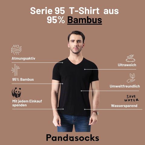 Serie 95 - Bambus Shirt aus 95% Bambus