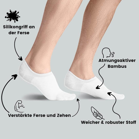 Pandasocks Bambus-Füßlinge